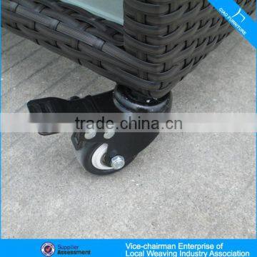 Мебельный шкаф для гостиной из плетеной сосны современного дизайна photo-4