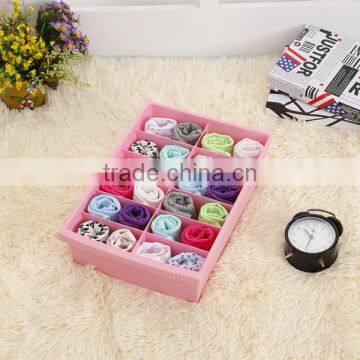 Plastic Underwear Box Without Lid 12 Drawers