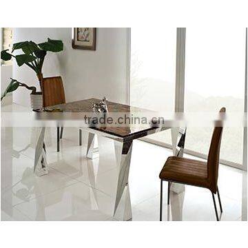 2017 Hot Sale Simple and Fashionable Marble Dining Table Set TH308 From China photo-3