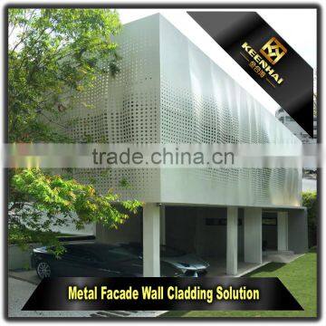 201 304 316 Stainless Steel Decorative Exterior Perporated Metal Wall Cladding photo-6
