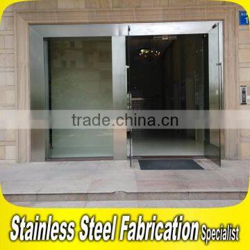 SS304 Customed Size Stainless Steel Profile Inox Door photo-3