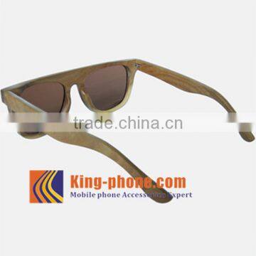 Hot Sale Wood Sunglasses Custon Logo Summer Glasses photo-3