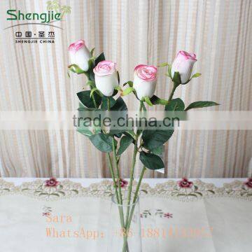 Decorative Artificial Single Rose for Wedding &table Centerpieces photo-5