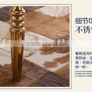 Quality Polished Titanium Golden Stainless Steel Luxury Modern Chiavari Chair LQ-SSC001T photo-6