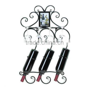 Hot Sale 12 Bottles Metal Wine Rack/wine Display Rack photo-3