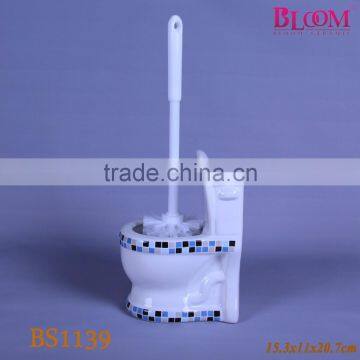 Bathroom Toilet Items Toilet Brush With Holder photo-3