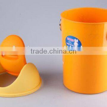 Rubbish Bin Household Garbage Can With Ears/Plastic Trash Can photo-4