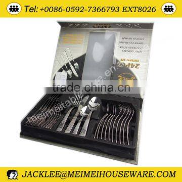 Refined durable stainless steel cutlery stainless steel tableware