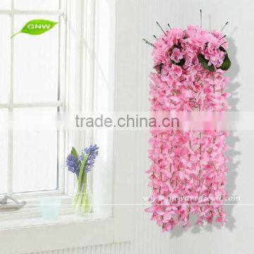 artificial wisteria flower garland for wedding wall decoration FLV01-1 GNW