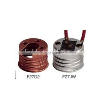 Copper/nickel-plated Copper/brass/aluminum Screwshell E40/e39/e27/e26 Lighting Lampholder Fitting photo-6