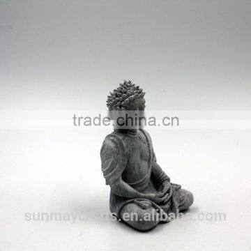 Wholesale Custom Resin White Body Buddha Statues for Sale photo-2