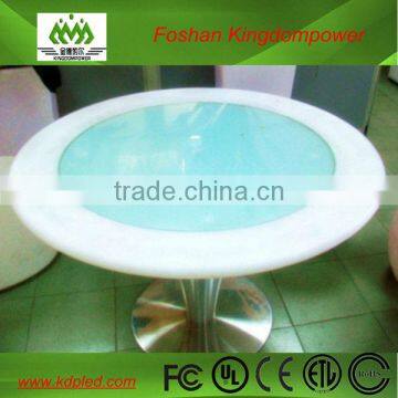 multi-color changing plastic waterproof led glowing table furniture