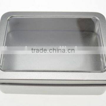 PVC Clear Window Metal Tin Box photo-6