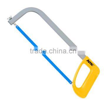 Square tubular hacksaw frame with plastic handle(11014 hacksaw,square tubular hacksaw frame,hand tool)