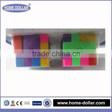 High Top Quality Office Cheap Various Colored Cube Eraser Set With Cheap Price for Sale photo-2