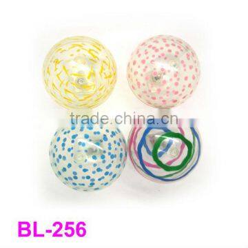 80mm Christmas air ball,bouncing ball,air ball printed with heart