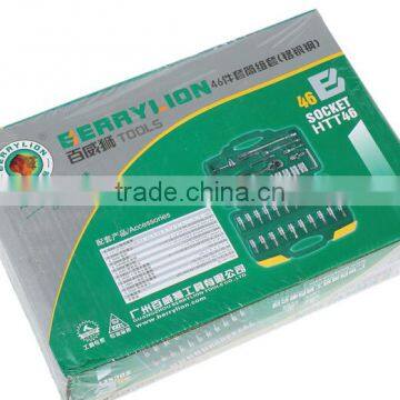 BERRYLION Direct Factory 46pcs Socket Tool Set With Reasonable Price photo-6