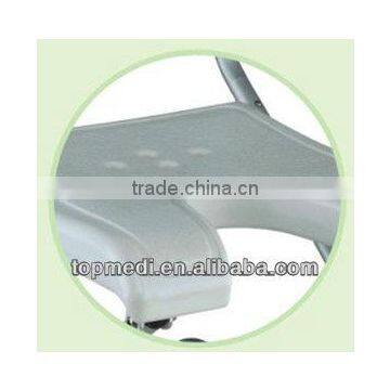 Rehabilitation Therapy Supplies TBB7962L Aluminum Flodable Disable Commode Bath Chair photo-2