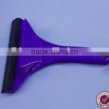 good quality rubber window wiper with ice scraper plastic