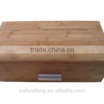 2016 Fashion bamboo bread box