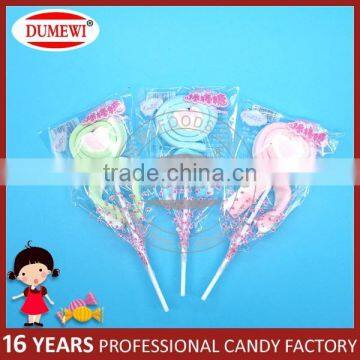 Marshmallow Pops Lollipop Cotton Candy Blue Marshmallows photo-3