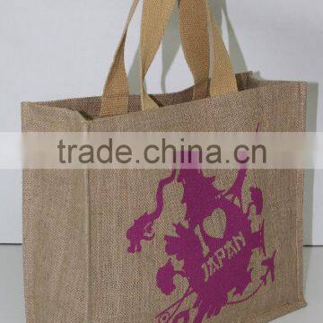 Exclusive Tote Bag for Promotion & Advertisement From India in Laminated Jute Fabric photo-2