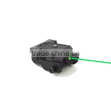 New Improved Design Tactical Sub Compact Rechargeable Pistol Green Laser Sight With Tail Pad Switch photo-3