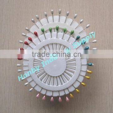 55mm Pearl Colors of Waterdrop Head Decorative Sewing Pins photo-5