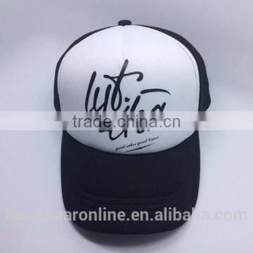 Custom Polyester Trucket Hat and Baseball Cap With Printing photo-2