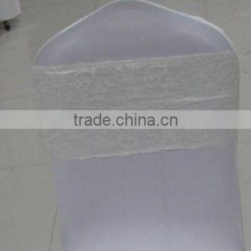 Ivory Lace Sash for Wedding Banquet Party photo-2