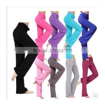 Wholesale Women Breathable Women Wide Leg Bamboo Yoga Pants photo-6