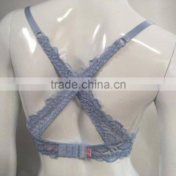 Ladies Lace Push up Bra in Stock photo-3