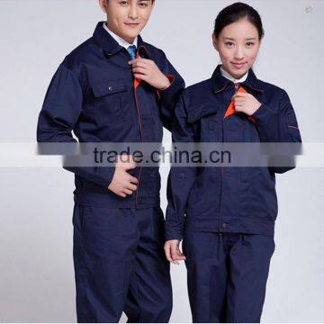 Customers' Logo FOR Blue Workers Uniform Women Mechanic Overalls photo-2