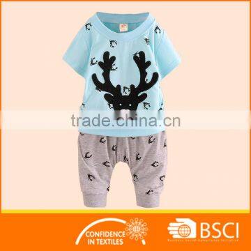 Children Summer Clothes Baby Boy Clothes Set photo-4