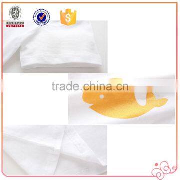 OEM Service Customized Kid T-shirt 100% Cotton Cute Kid Clothes