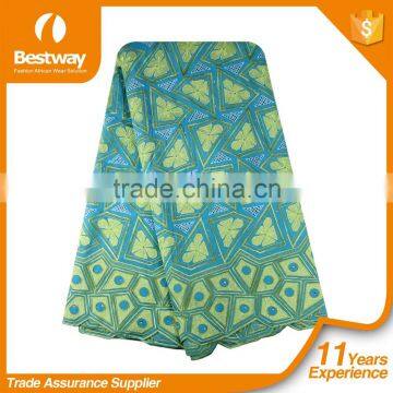 African Fashion Embroidery Lace SL03003-2 New Design Beaded Swiss Voile Lace photo-2