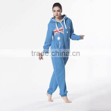 2015 Fashion Hoody Austrian Flag Adult Romper Pajamas Onesie photo-2