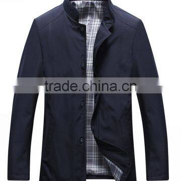 Wholesale Classic Casual Solid Mid Length Jacket For Man photo-2