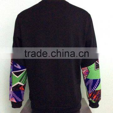 Fashion Cheap Printed Round Neck Long Sleeve Oversized Cool Men's Plain Pullover Sweater Hoodie China Manufacturer photo-2