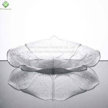 Customized Salad Glass Plate for Dinner in Home Resturant &hotel photo-3