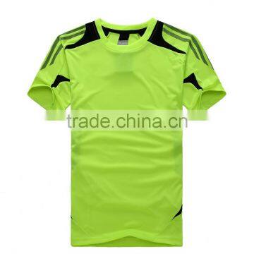 Custom Short Sleeve Breathable Comfortable Polyester T shirt Printing Silk Screen