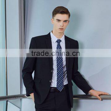 OEM Wholesales Office Men Wear Uniform Black Fashion Men Suit 2014 photo-3