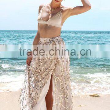 2017 New Fashion Women Summer Shiny Dress Apparel photo-2