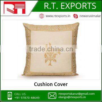 Private Label Indian 100% Cotton Cushion Cover