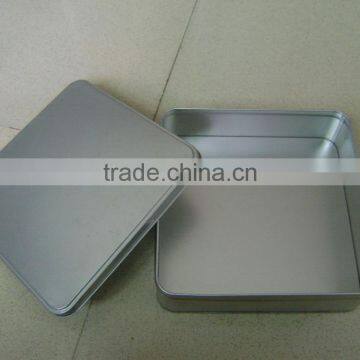 Custom Tin Box Printing Logo Caddy Tinplate Packing Container photo-3