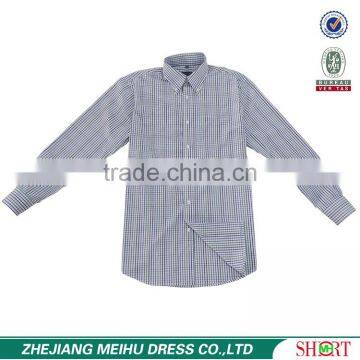 Turkish Plaid Fabric Men's Dress Shirt photo-2