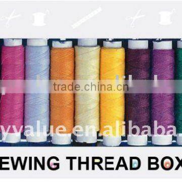 mixed colors small spool sewing thread