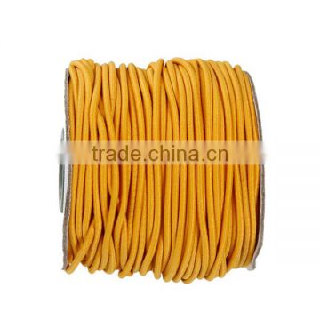 Polyamide Nylon Jewelry Thread Cord For Buddha/Mala/Prayer Beads Orange Elastic 2mm