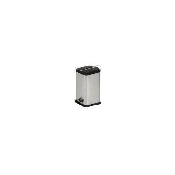 Square Pedal Trash Waste Garbage Bin