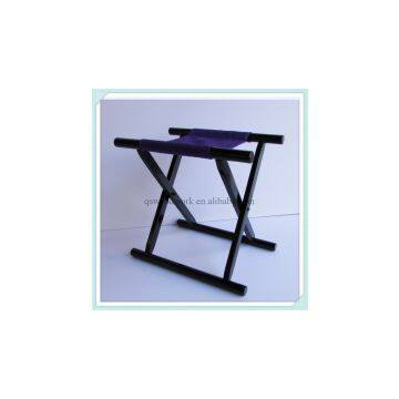 Canvas seat folding chair beech frame